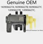 N75 Turbo Pressure Solenoid Control Valve Genuine OEM New 1K0906627A,B,C