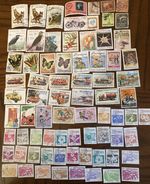 South American 74 Nicaragua, Haltl Panama used stamps no duplicates (lot TR1215)