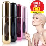 Refillable Perfume Atomiser 5 ml Spray Pump Portable Bottles Ideal for Travel