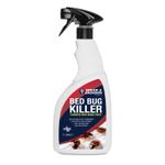 Bed Bug Killer, 1 L Spray, Long-Lasting, Odourless, Insecticide, Spear & Jackson