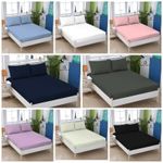 100% SOFT BRUSHED COTTON THERMAL FLANNEL EXTRA DEEP FITTED SHEET 32CM ALL SIZES