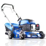 Hyundai Petrol Self-Propelled Lawn Mower 16.5"/ 42cm Cut 139cc Lawnmower HYM430S
