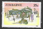 Zimbabwe 1990 Transportation Stamp