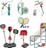 Kids Basketball Boxing Set Tennis Archery Indoor Outdoor Sports Activity Toys UK