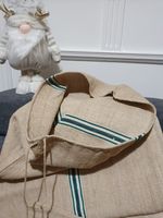 Antique FRENCH /HUNGARIAN Hemp Grain Sack Upholstery Material 
