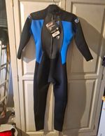 TWF Turbo Women’s Full Length Wetsuit Size 10 Blue/Black Wetsuits £65 ONO
