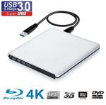 UHD 4K Blu-Ray Burner USB3.0 External Optical DVD Drive 3D Blu-Ray Player Record
