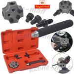 Professional Brake Pipe Flaring Tool 3/16" SAE & 4.75mm DIN Double Flare Kit
