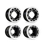 Raptor 700 660 Front Rear Wheels Beadlock 10x5 8x8 Crusher Alba Racing BW41