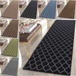 Heavy Duty Machine Washable Non Slip Runner for Hallway, Kitchen and Door Mats