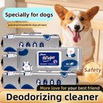 6Pk Mioszzi Pet Grooming Mitts Wipes,Narrowboat Dog Cleaning,Royal Canin dental