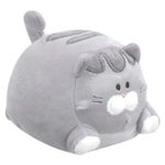 Cat Soft Toy Cute Plushie Huggable Cuddly Stuffed Toy 13cm Grey