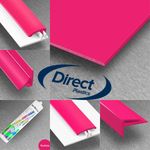 PVC Cladding Fuchsia Gloss Waterproof Sheets & Profiles - Full System