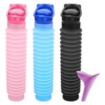 Mens Portable Urinal 750ml Portable Folding Male Potty Container Travel Potty
