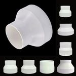 Fittings Ducting Connector Variable Diameter Pipe Exhaust Pipe Reducer Adapter