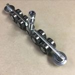 8-Wheel Truck Trolley Assembly for Cantilever Gates 2" Guide Wheels & 2" Bearing