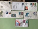 Europa 1967 European  postal covers  7 items Ref A2310