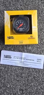 AUTOMETER 2 1/16"  2698 Tachometer Gauge, 8000 RPM, Z-Series with pillar pod