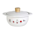 GoodPlus+ Emile Miffy Enamel Cocotte (15cm) - Acid and Alkaline Resistant Odor-