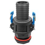 Camlock Fitting Kit Type F & C Quick Connect Hose Coupling with Nut & Washer
