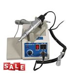 Dental Lab Marathon Micromotor 35K rpm Contra angle Straight Handpiece 10*Bur UK