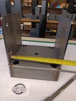 200mm Post Brackets Gazebo Building Support Pillar Base Shoe Hidden Ground Bolts