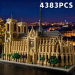Architecture Notre-Dame De Paris (21061) 4383PCS Building Blocks MOC Bricks