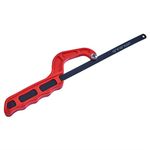 12" MINI HACKSAW BI-METAL BLADE 24TPI LIGHT CUTTING SAW METAL WOOD HIDDEN PLACES