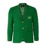 Mens Master Golf Club Tournament Green Blazer Coat Jacket -Tiger woods Golf coat