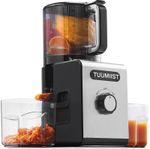 Cold Press Juicer Machine, 6.5" Large Feed Chute Masticating 6.5'', Jet Black