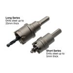 Armeg Acceler8% MAX Carbide TCT Metal Holesaw Drill Cutter Short,Long,14mm-50mm