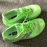 New Balance FuelCell Rebel Men’s Green/Grey Running Trainers UK 7