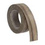 1"x15ft Wood Veneer Edge Banding Iron on Black Walnut Wood Edging Strips