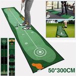 Golf Putting Mat Training Aid Equipment Improve Putting Accuracy Golf Practice