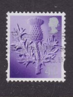 GB SG S113 USED STAMP Scotland 42p Scottish Thistle  Regional Definitive Stamp