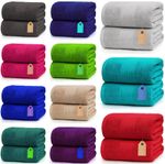 2X Extra Large Super Jumbo Bath Sheets 100% Egyptian Cotton Soft XXL Bath Towels