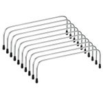 10 Pcs 9.84" Metal Internal Wire Frames Tubular Bag Frame Rectangle Bag Handles