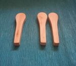 Wood Spoon Blanks x 3 Birch Sycamore Crafts Carving Love Woodwork Whittling Art