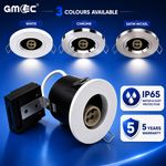 IP65 GU10 Downlight Fire Rated Twist Lock Spotlight Fitting 5Yrs Warrant GMEC UK
