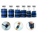 Ankle Weights Adjust Leg Wrist Strap Running Training Fitness Gym Straps 1-12KG