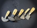 Jayger Handmade Leather Cutter | Skiver | Handforged | Various Style | Sheath
