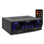 Fenton AV440 HiFi Amplifier with Bluetooth Media Player - 400W Stereo Amp