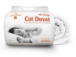 COT BED DUVET QUILT OR PILLOW BABY TODDLER JUNIOR ANTIALLERGY 4.5 Tog 7.5 and 9