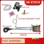 14cm Waste expired Oil Heating Furnace Burner Farm Industrial Heating Furnace UK