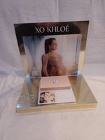 Khloé Kardashian XO Perfume Retail Display Stand • Gold Counter Unit  Acrylic...