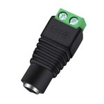 2.5mm x 5.5mm Female DC Power Connector Socket with Screw Terminals