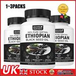 3/5X Ethiopian Black Seed Oil Softgels 4.64% Thymoquinone-Gluten-Free 60 capsule
