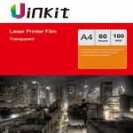 A4 OHP Film For Laser Print - 120sheets Transparent Overhead Projector Film Uink