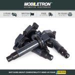 4 Pack of Mobiletron CT-37 Ignition Coil for Toyota Avensis Verso Camry RAV 4