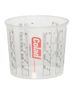 Colad 1.4l Solvent Proof Mixing Cups  - 25 CUPS PLUS 5 LIDS (colcup1400)